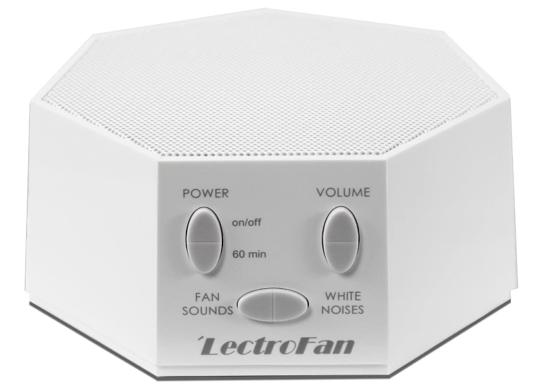 Adaptive Sound Technologies LectroFan Noise Machine, for sleeping through noise and light